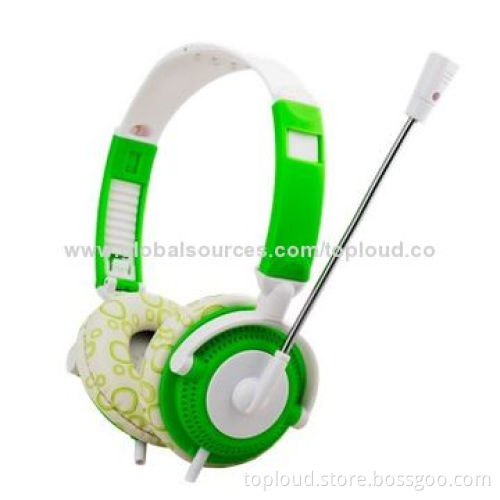 Wired headset for computer and iPhone series and Samsung, with microphone and 3.5mm plug